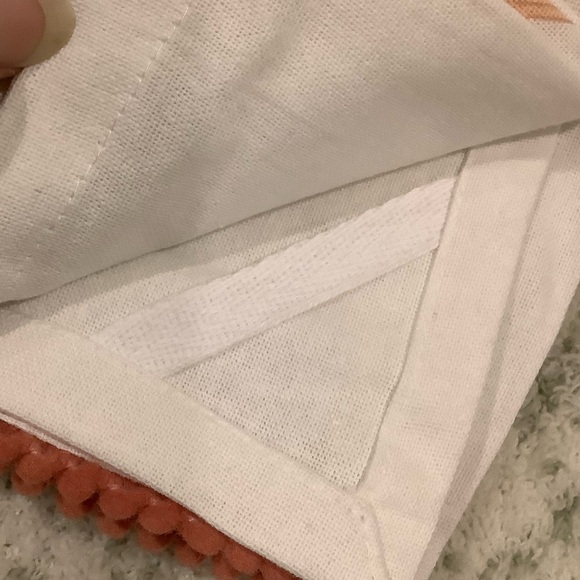 Pink Beaded Cupcake Kitchen Towels Set of Two NWT Cotton 20x28” Valentine - Picture 15 of 16